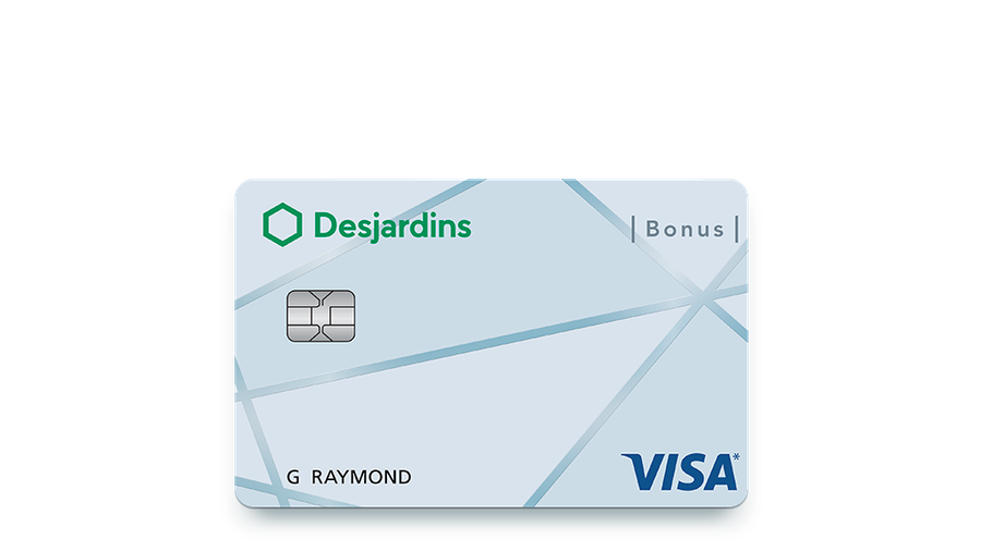 Desjardins Bonus Visa credit card